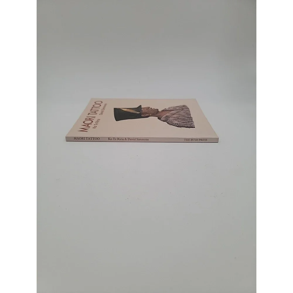David‎ Simmons Maori Tattoo Paperback 1989 First Edition New Zealand Art Ex Con